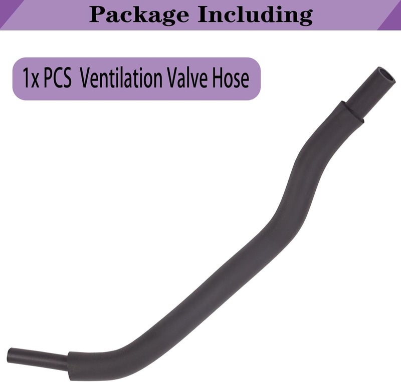 LYNSHINE 12262-0D070 for Toyota Corolla 1.8 PCV Valve Hose Matrix Celica Mr2 Spyder Ventilation Valve Hose 1.8L 2000 2001 2002 2003 2004 2005 2006 2007 2008 00 01 02 03 04-08 122620D070 1226222040 122620D050 - Image 3